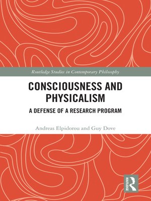 cover image of Consciousness and Physicalism